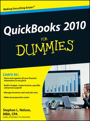 cover image of QuickBooks 2010 For Dummies